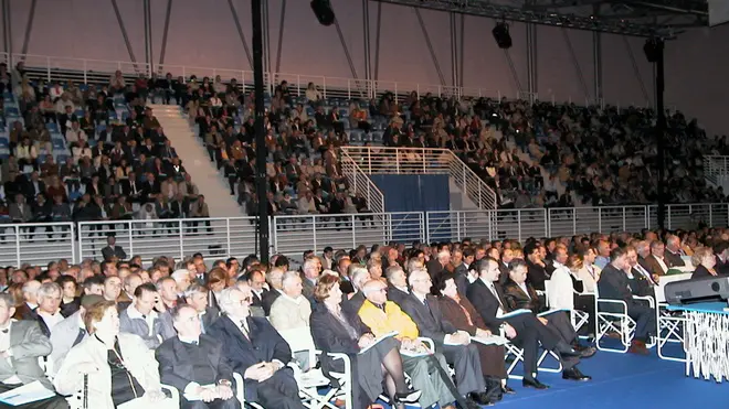 MONTEBELLUNA CREDITO TREVIGIANO ASSEMBLEA DEI SOCI fotocronaca montebelluna assemblea credito trevigiano