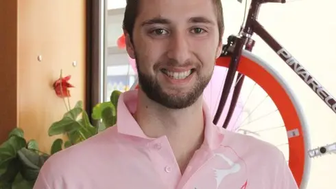 Agostini Treviso interviste negozianti arrivo giro d'italia in foto andrea penzo aiello