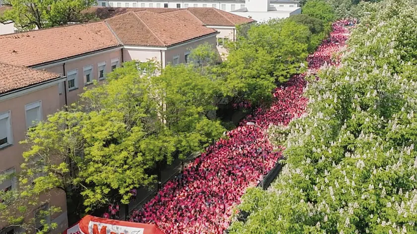 L'ultimo grande evento era stata la Treviso in rosa