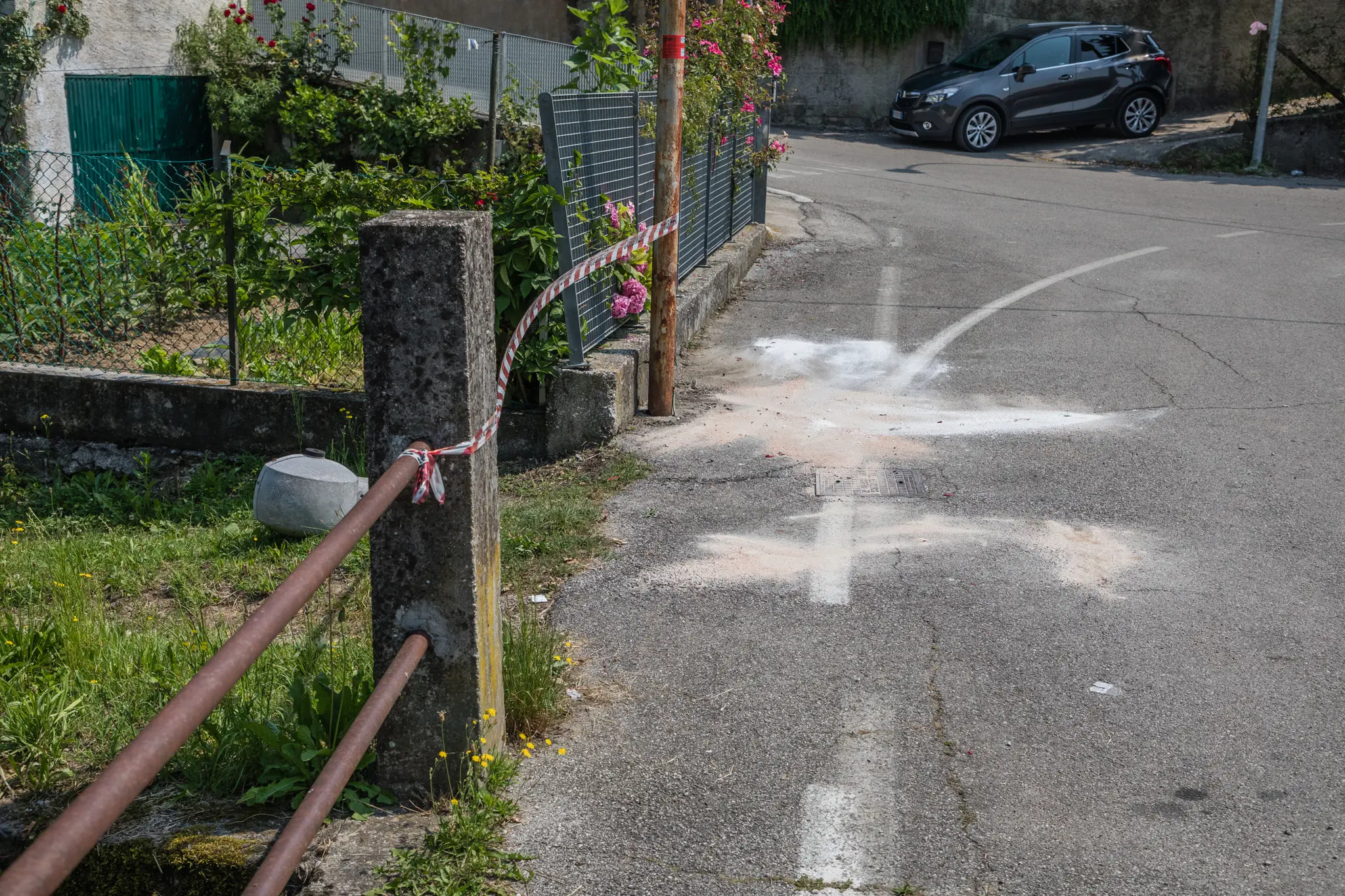 Barbieri Farra di Soligo Via Borgo Grotto Luogo Incidente quattordicenne