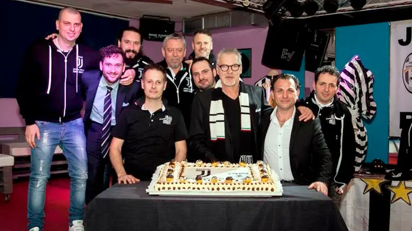 Poloni Resana cena con Stefano Tacconi Juventus club