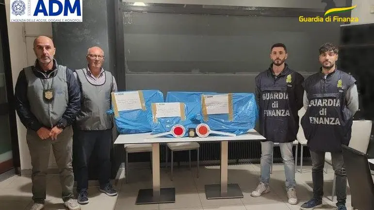I dispositivi sequestrati