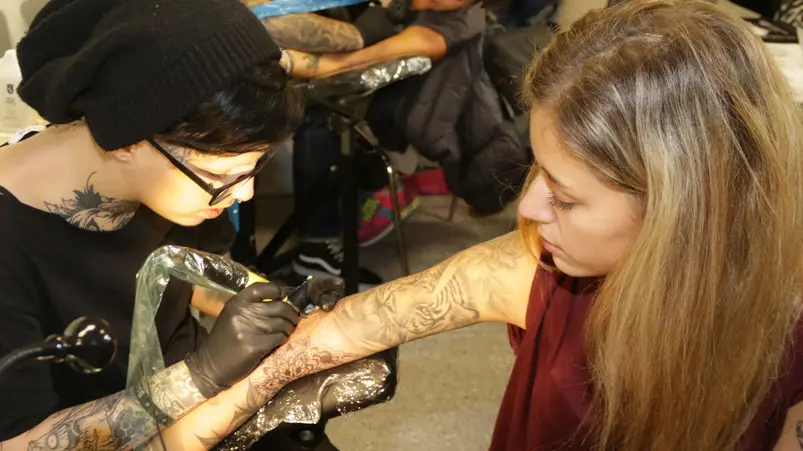 Foto Agenzia Candussi/ Morsego/ Mestre, Hotel Russott/ Venice International Tattoo Convention