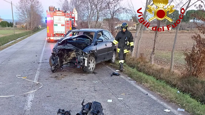 Grave incidente ad Altivole, due feriti in codice rosso