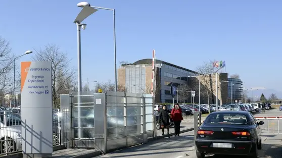 la sede di Veneto Banca