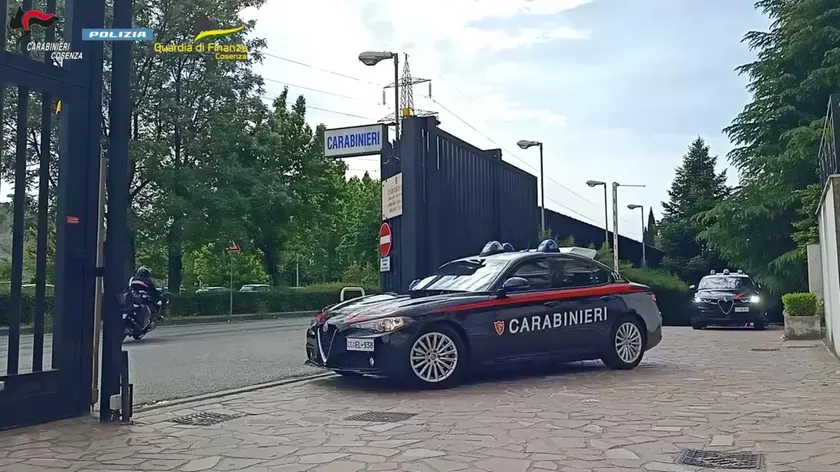 Una pattuglia dei carabinieri