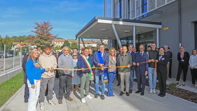 L'inaugurazione del nuovo polo scolastico di Montebelluna