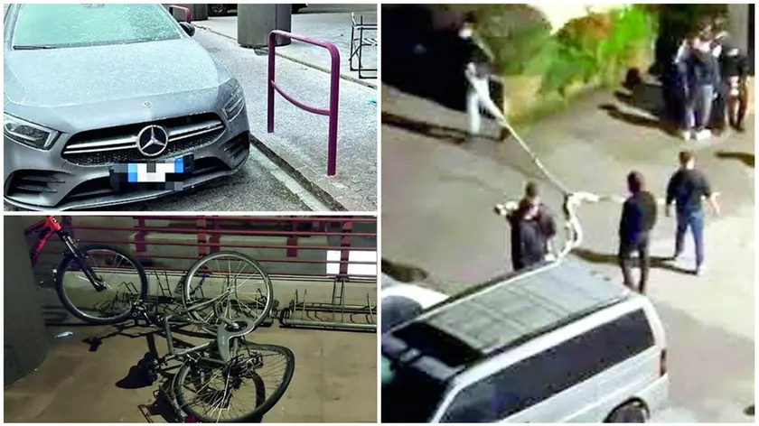Alcuni immagini del degrado in Fonderia a Treviso