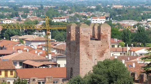 Borin Castelfranco mura centro storica con problemi