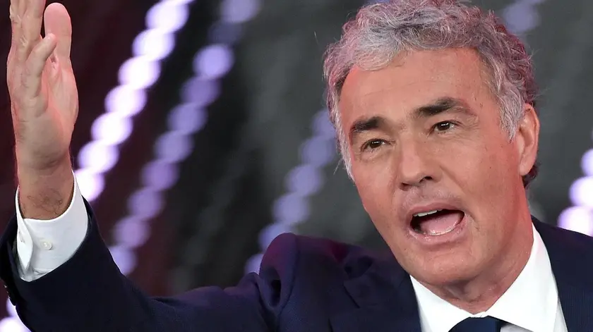 Il conduttore televisivo Massimo Giletti