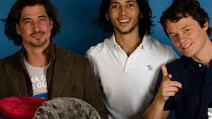 Da sinistra: Adalberto Grossi, Guido Falck e Amerigo Olivetti