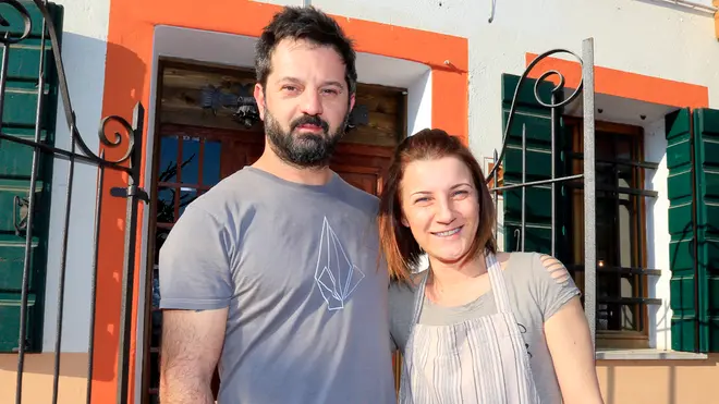 DeMarchi San Marco Di Resana nuova osteria Dai Bastardi titolare Massimiliano Fardin con la moglie Eliana Stocco