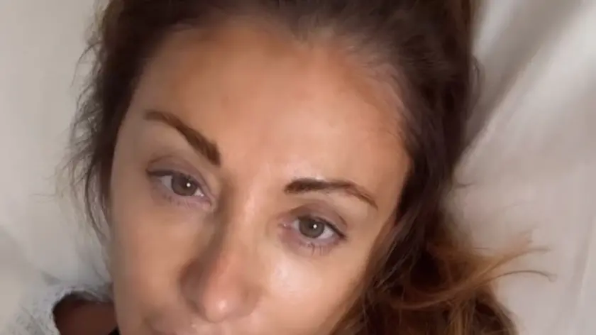 Sabrina Salerno sui social dopo l'operazione