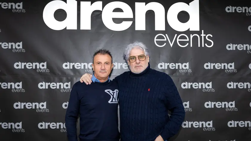 Da sinistra Gianluca Brotto e Cristian Simioni