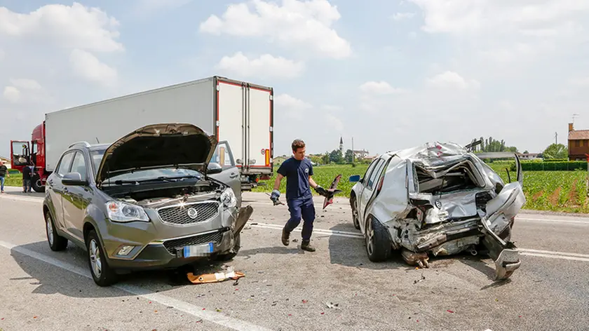 DeMarchi Castelfranco circonvallazione est incidente