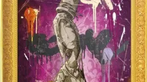 COLORE. Da sinistra una creazione di Kenny Random e una pin up scaturita dalla fantasia di Shanti