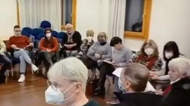 Una riunione del Movimento alla fine dell’anno scorso