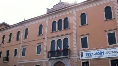 Il collegio Dante che ospitava il centro di formazione professionale