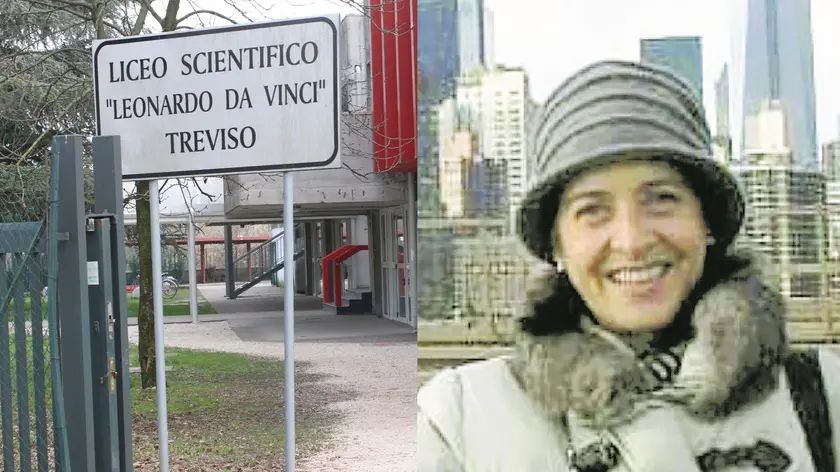 PUCCI TREVISO BANDIERE TRICOLORI AULE DEL LICEO SCENTIFICO LEONARDO DA VINCI AGENZIA FOTOGRAFICA FOTOFILM