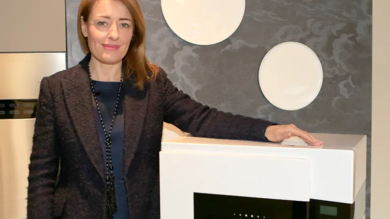 Ferrazza Tarzo azienda Irinox presentazione abbattitore per alimenti Katia Da Ros vice presidente