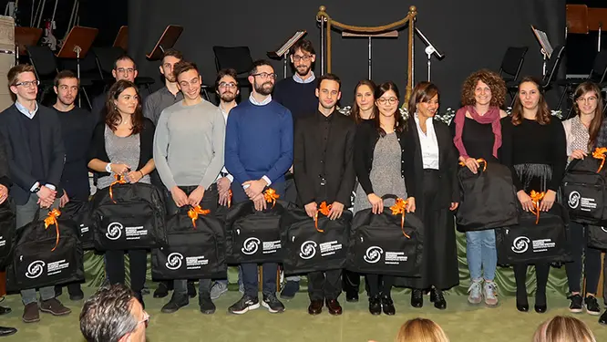 Agostini Castelfranco teatro Accademico inaugurazione anno accademico del conservatorio Steffani PREMIATI