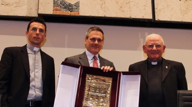 Agostini Treviso Premio La fonte Istituto Pio X a fabio De Lenghi