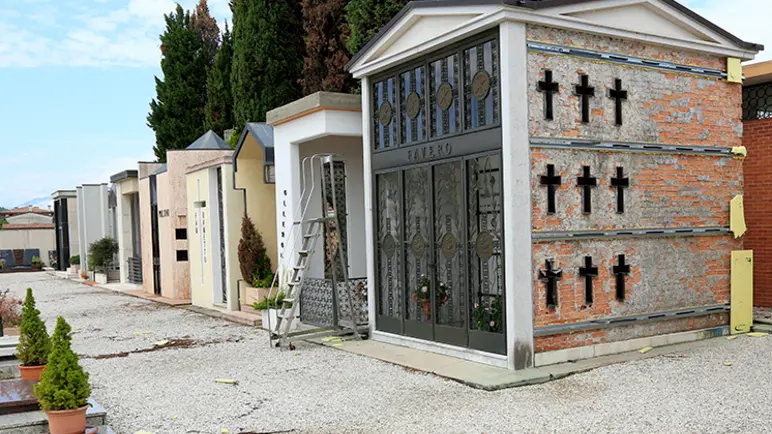 Borghesi Biadene furto di rame in cimitero