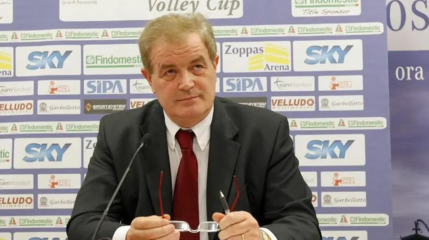 Guerretta Conegliano Zoppas Arena conferenza stampa presidente Gianni Lucchetta