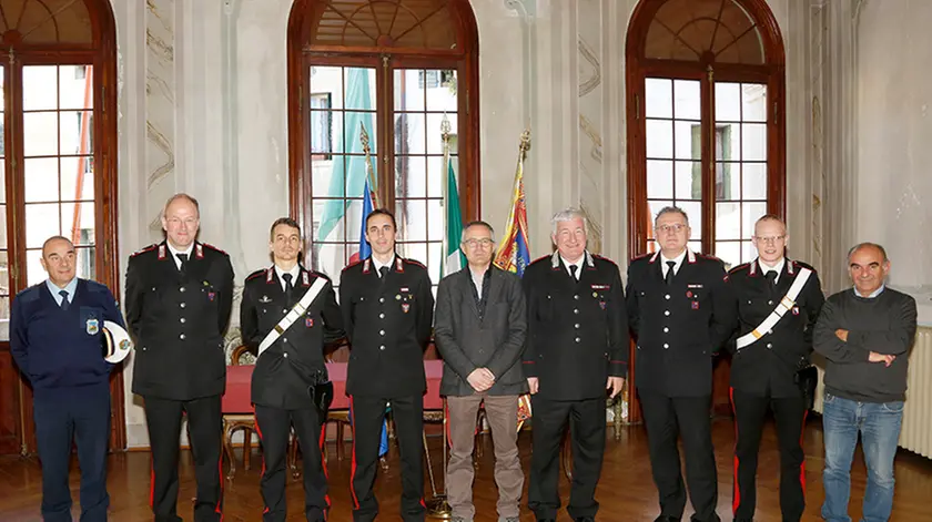 DeMarchi Asolo presentazione nuovi carabinieri forestali