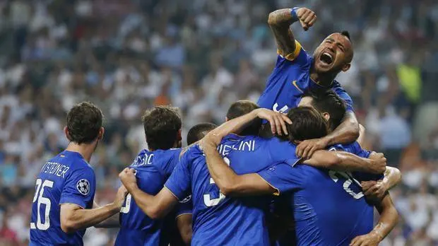 La festa della Juve dopo la qualificazione