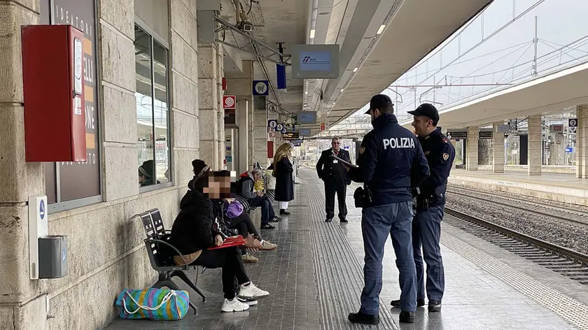 I controlli della polizia ferroviaria
