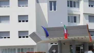 DEPOLO AG.FOTOFILM MONASTIER CASA DI CURA GIOVANNI XXIII°, INAUGURAZIONE NUOVA ALA E REPARTI