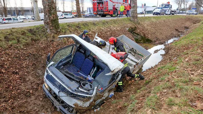 DeMarchi Maser strada Marosticana incidente