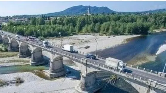 Il viadotto sul Piave a Vidor