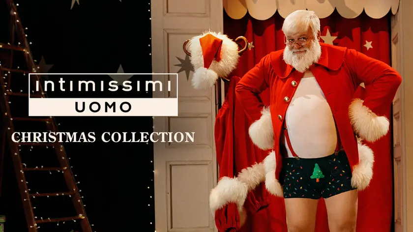 Bernardino Contarin nello spot di Intimissimi