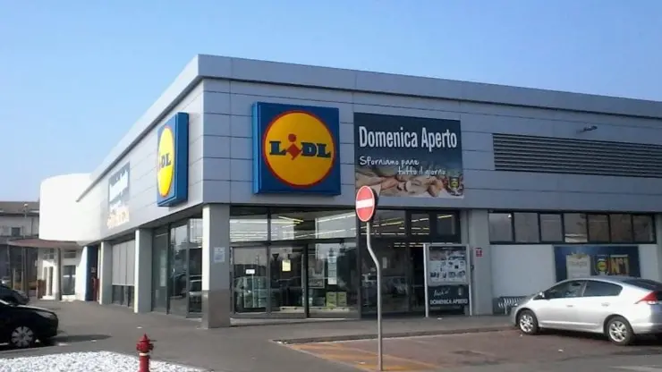 Il Lidl di via Piave a Montebelluna