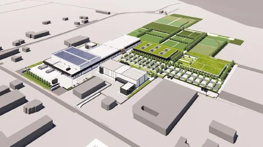 Il progetto prevede nuovi spazi aziendali uniti a 60 mila mq a coltivazioni per ricerca e sviluppo