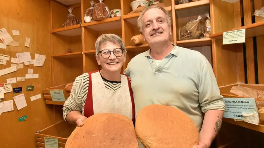 Gaetano Zuanetti con la moglie Manuela Frasson