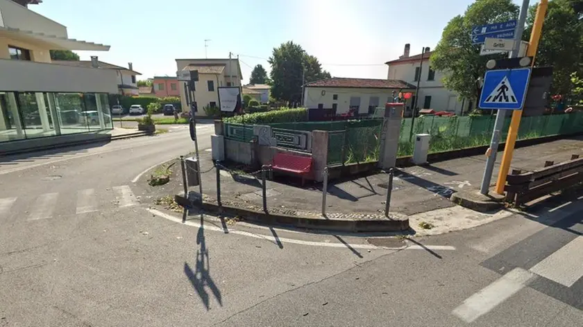L'incrocio dove si è verificato l'incidente