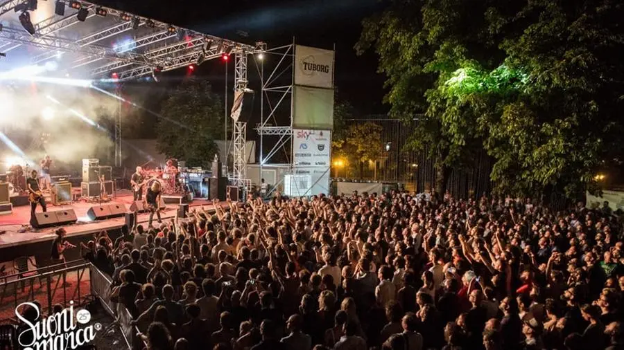 Il palco di Suoni di Marca