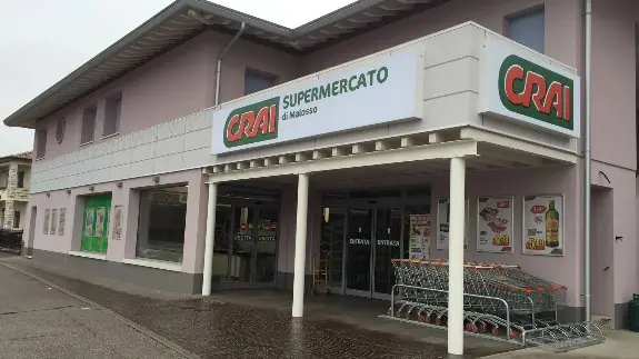 Il supermercato Crai di Altivole