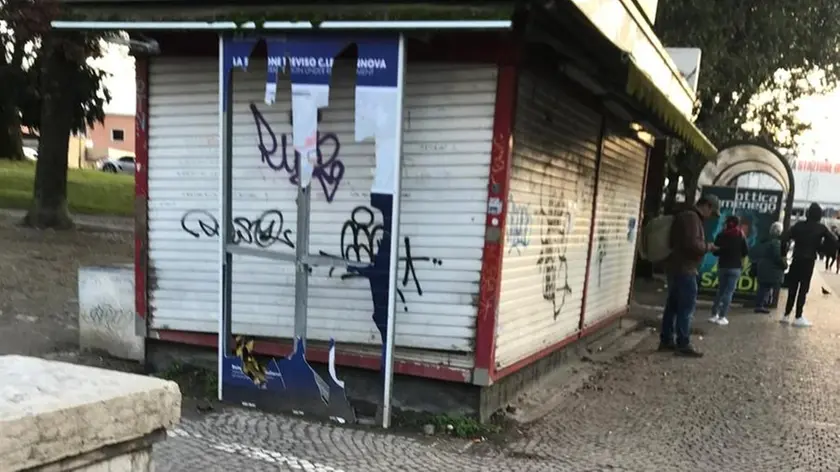 L'edicola di via Roma che diventerà presidio della polizia locale