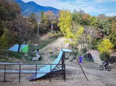 Una veduta del Bike Park di Borso del Grappa