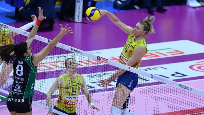 Prosecco Doc Imoco Volley supera la Megabox Vallefoglia 3-1 al Palaverde (FotoFilm)