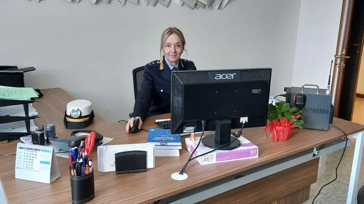 La comandate della polizia locale di Spresiano Paola Pol