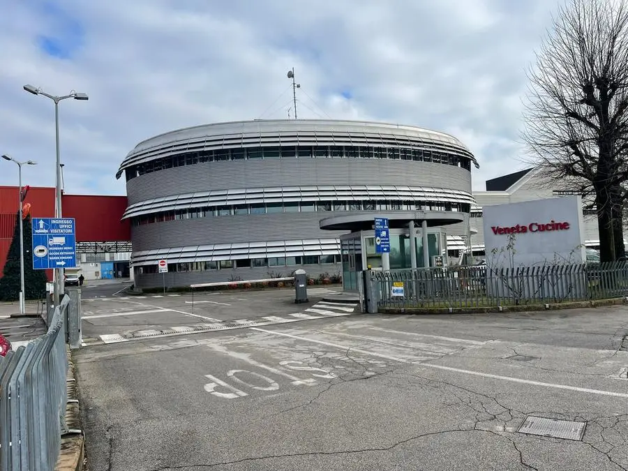 La sede di Veneta Cucine a Biancade