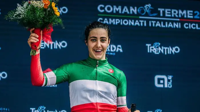 La ciclista Alice Toniolli