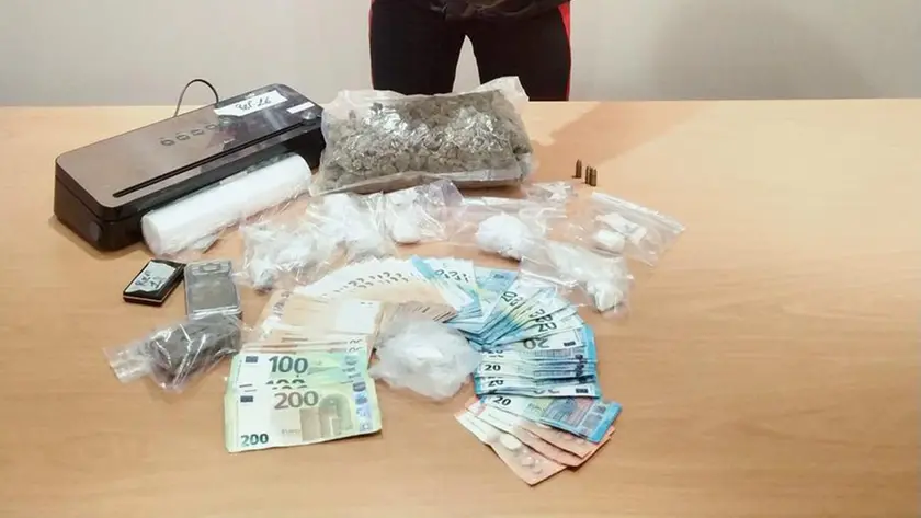 La droga sequestrata
