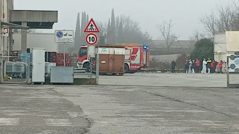 Evacuato l'Interspar di Paese