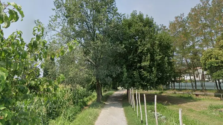 Il luogo dell’incontro hot, in via Maso a Montebelluna